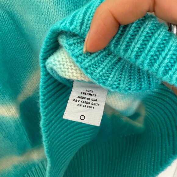 The Elder Statesman Wavey Tie Dye Crew Sweater - Picture 4 of 6